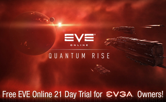 EVGA, kullanıcılarına 3 haftalık EVE Online oynama hakkı sunuyor
