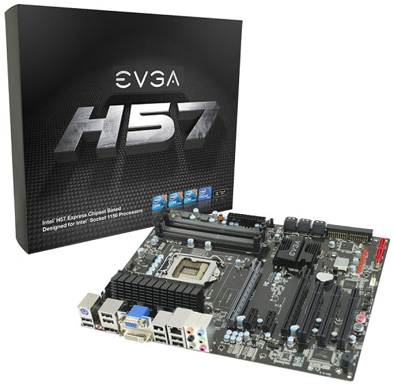 EVGA'nın H55 ve H57 çipsetli yeni anakartları göründü