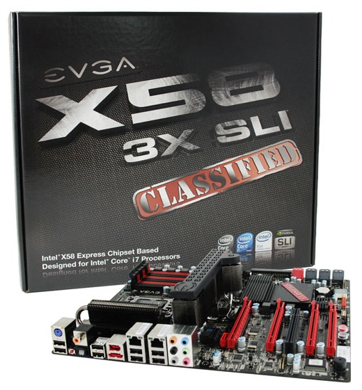 EVGA'nın yeni anakartı X58 Classified satışa sunuluyor