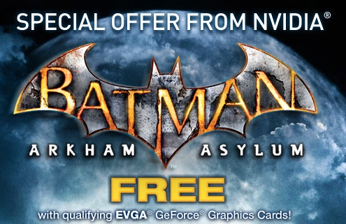 Nvidia Batman: Arkham  Asylum oyununu ücretsiz olarak veriyor