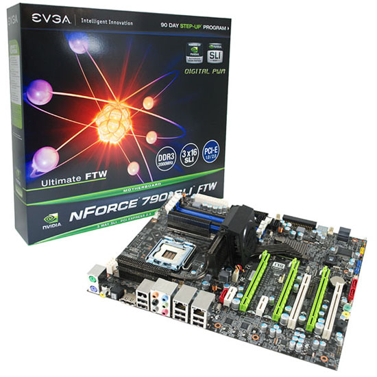 EVGA nForce 790i SLI FTW modelini  güncelledi