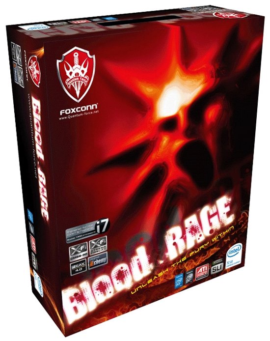 Foxconn'un X58 yonga setli Blood Rage modeli için geri sayım başladı