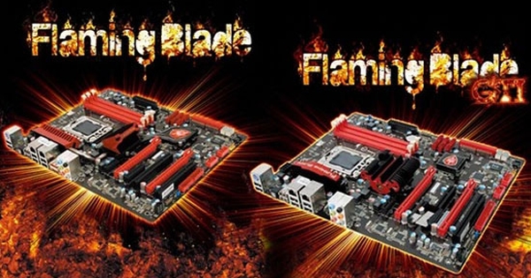 Foxconn'dan X58 yonga setli iki yeni anakart; Flaming Blade ve Flaming Blade GTI