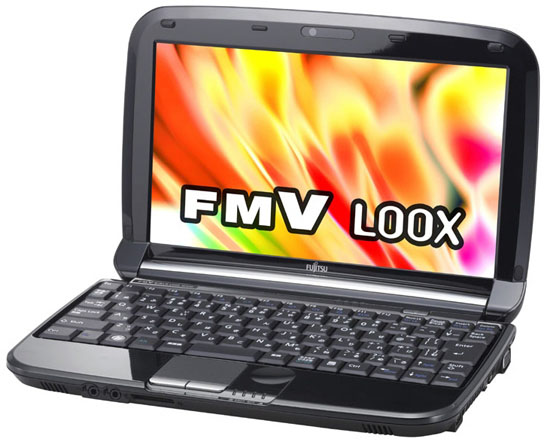 Fujitsu yeni netbook modeli LOOX M'de Atom 2 platformunu kullanıyor