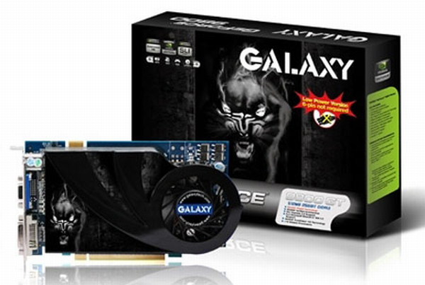 Galaxy düşük güç tüketimli iki yeni GeForce 9800GT hazırladı