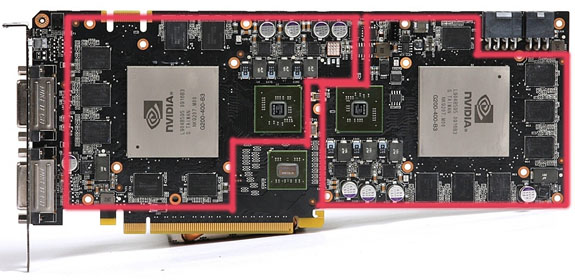Tek PCB'li GeForce GTX 295'in detaylı görselleri yayımlandı