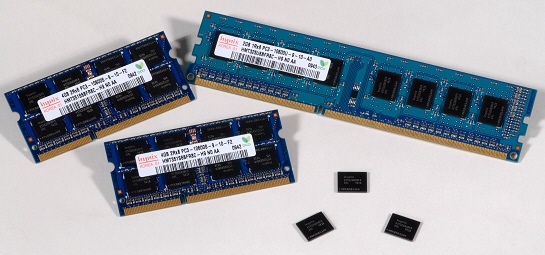 Hynix'in 40nm DRAM yongalarını kullandığı DDR3 bellekler, Intel onay programını geçti