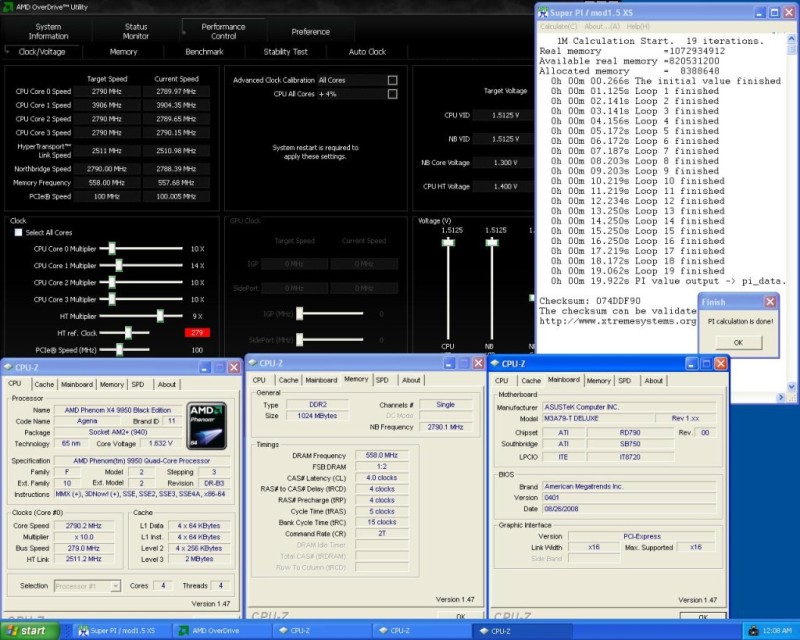 AMD işlemcileri için SuperPi ve Pifast dünya rekorları kırıldı