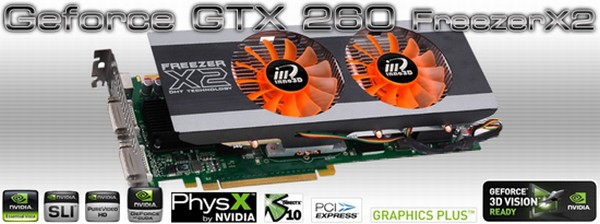 Inno3D, GeForce GTX 260 Freezer X2 modelini duyurdu