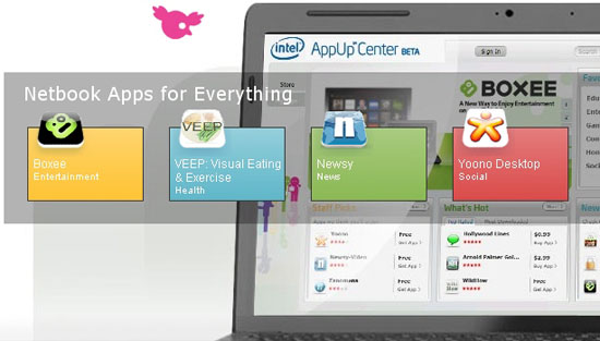 Intel Atom platform için uygulama mağazası açtı: AppUp Center