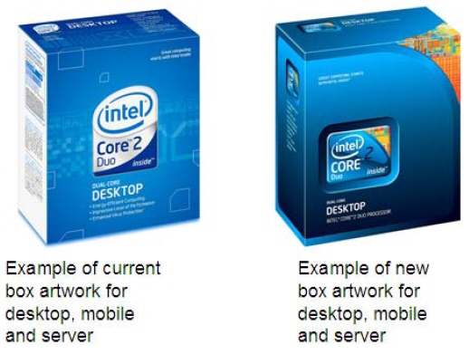Intel güncel ürün gamındaki tüm işlemcilerinde kutu tasarımını değiştirebilir