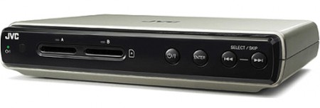 JVC'den SD kart girişli HD oynatıcı: CU-VS100
