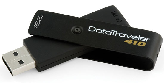 Kingston DataTravler 410 serisi USB belleklerinde performans güncellemesi yaptı