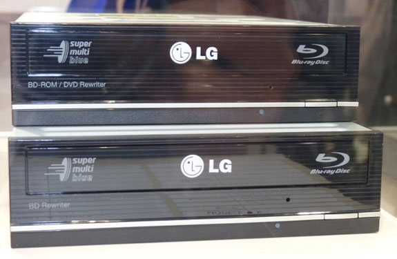 CeBIT 2010: LG'den üç yeni Blu-ray sürücü