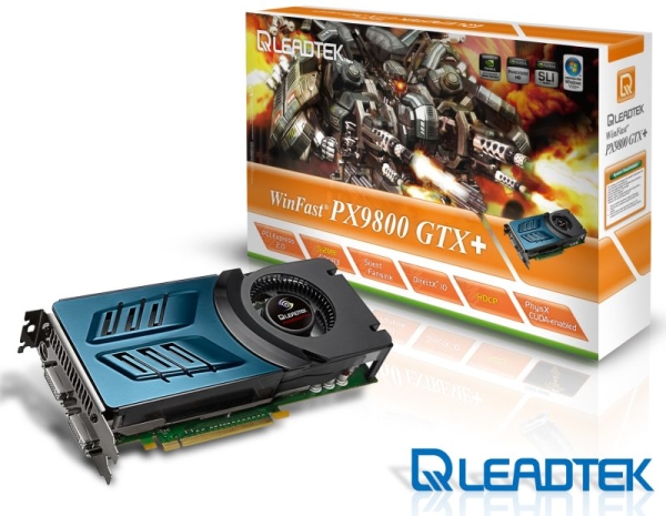 Leadtek'den tasarımı ve soğutucusuyla dikkat çeken GeForce 9800GTX+