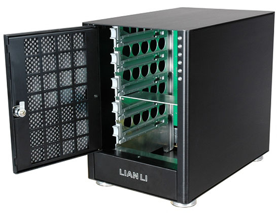 Lian Li, sabit disk ve SSD'ler için dört yeni harici raf hazırlıyor