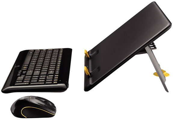 Logitech'den dizüstü bilgisayar kullanıcıları için komple paket: Notebook Kit MK605