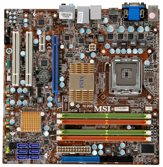 MSI'dan G45M Digital; Entegre grafik işlemcili Micro-ATX anakart