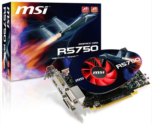 MSI Radeon HD 5750 ve Radeon HD 5770 modellerini duyurdu
