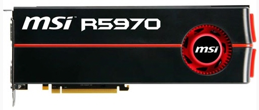 MSI çift grafik işlemcili Radeon HD 5970 modelini tanıttı