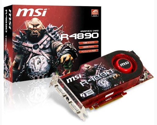 MSI, Radeon HD 4890 ve HD 4890 OC modellerini duyurdu