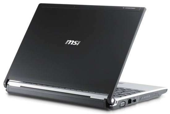 MSI'dan 12.1 ekranlı ve Gri renkli VR220 serisi dizüstü bilgisayar