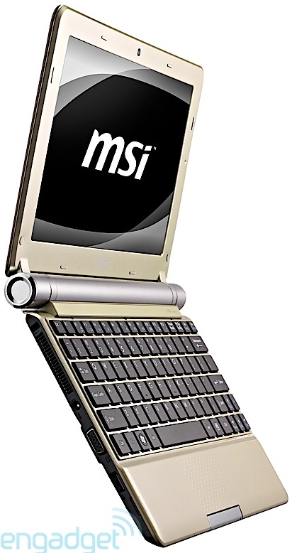 MSI'dan tasarım odaklı yeni netbook: Wind U160