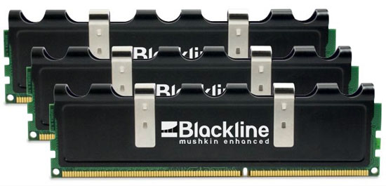 Mushkin Blackline serisi çift ve üç kanal DDR3 kitlerini duyurdu