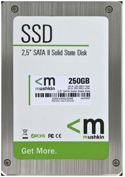 Mushkin 250GB kapasiteli yeni SSD modelini satışa sunuyor