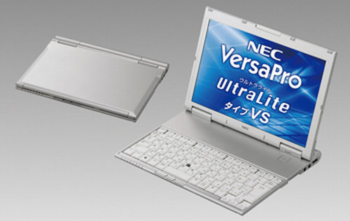 NEC'den tasarımıyla dikkat çeken yeni netbook; VersaPro J UltraLite VS