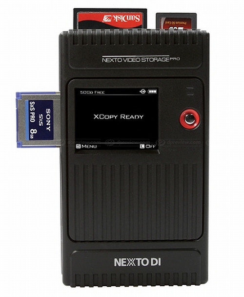Nexto NVS2500; Profesyoneller için taşınabilir yedekleme cihazı