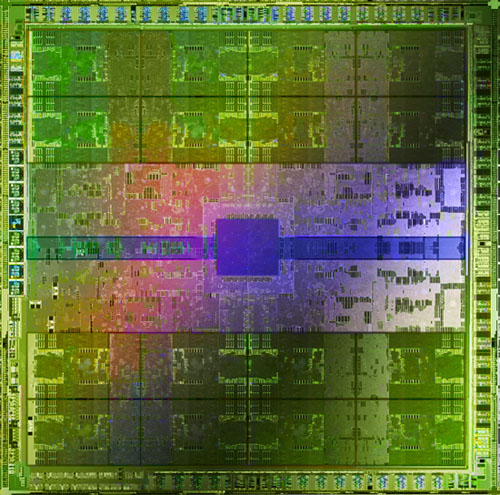 Nvidia Fermi GPU'sunun zar görüntüsünü yayımladı
