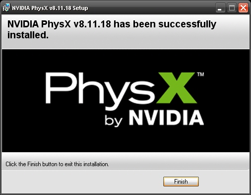PhysX yazılımının 8.11.18 sürüm numaralı yeni versiyonu yayınlandı