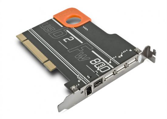 LaCie, PCI genişleme kartlarını kullanıma sunuyor