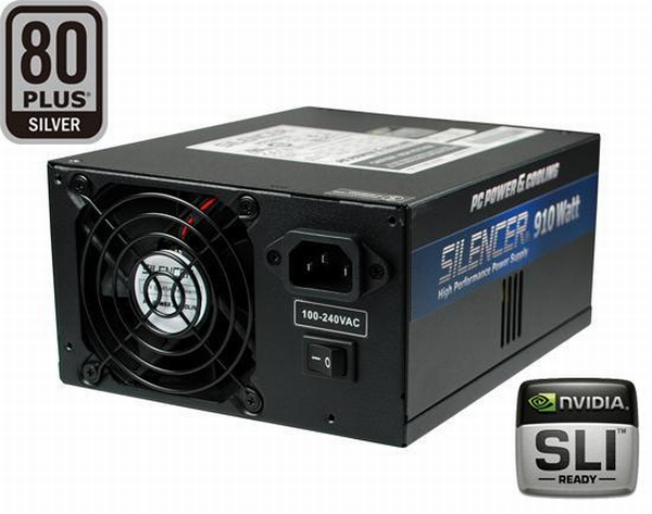 PC Power & Cooling'den yeni güç kaynağı; Silencer 910