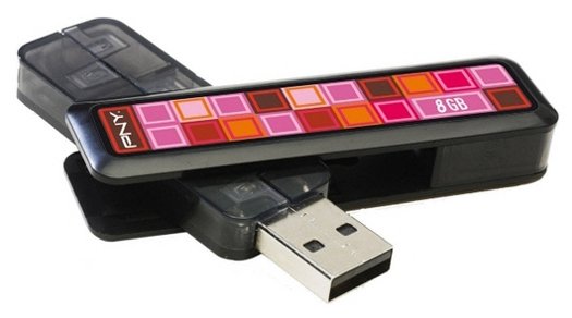 PNY tasarımıyla öne çıkan 8GB'lık USB bellek hazırladı