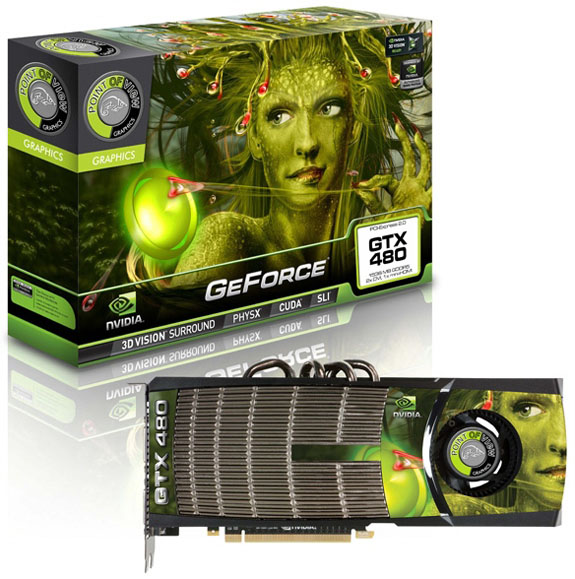 Point of View, GeForce GTX 470 ve GeForce GTX 480 modellerini duyurdu