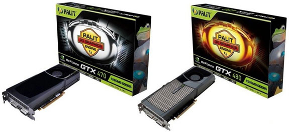 Palit, GeForce GTX 470/480 modellerini lanse etti