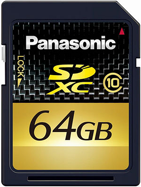 Panasonic 48GB ve 64GB kapasiteli SDXC bellek kartlarını satışa sunuyor