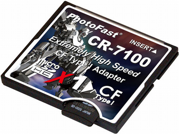 PhotoFast bellek kartları için microSD  CompactFlash adaptörü hazırladı