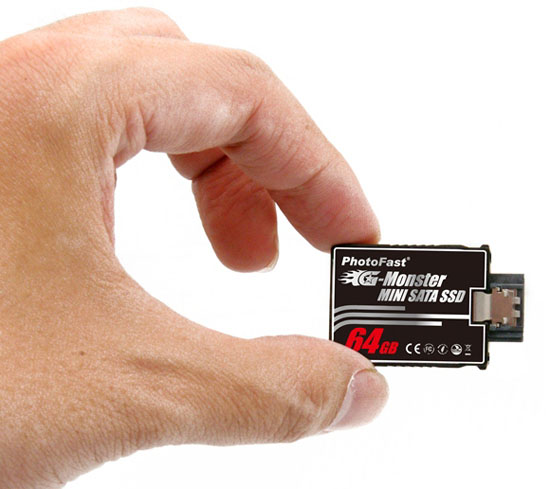 PhotoFast, G-Monster serisi mini SATA SSD'lerini de duyurdu