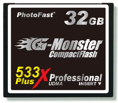 PhotoFast yüksek hızlı CompactFlash bellek kartını duyurdu