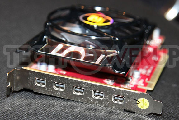 PowerColor, Radeon HD 5770 Eyefinity 5 modelini sergiliyor