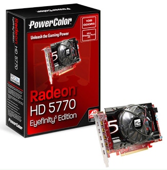 PowerColor Radeon HD 5770 Eyefinity5 Edition lanse edildi