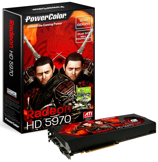 PowerColor çift grafik işlemcili Radeon HD 5970 modelini lanse etti