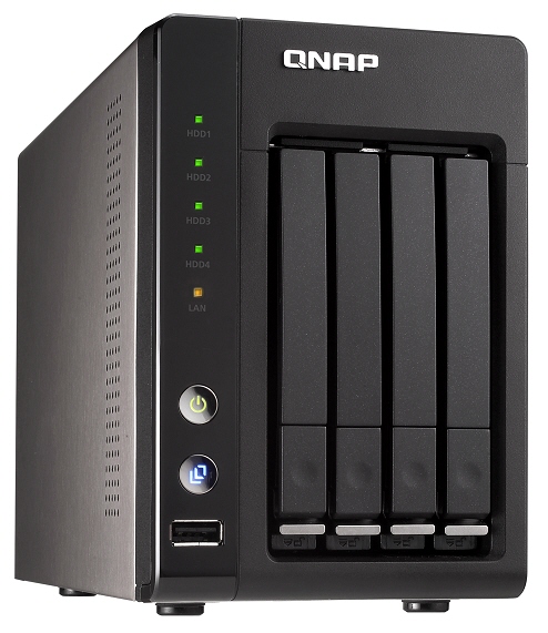 QNAP, Intel Atom işlemcili ve 4 sürücülü ağ depolama sistemini duyurdu