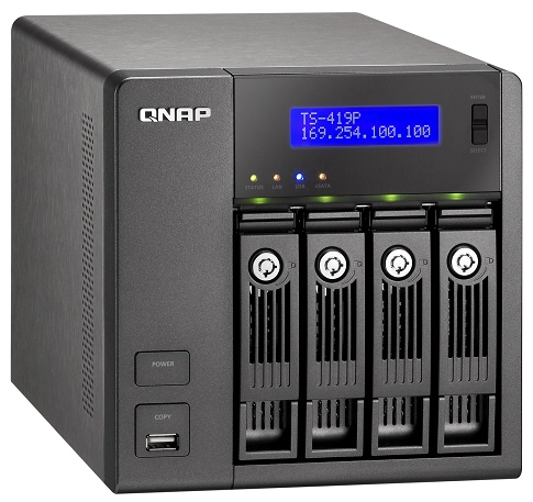 QNAP'tan 4 sürücülü yeni ağ depolama sistemi; Turbo NAS TS-419P