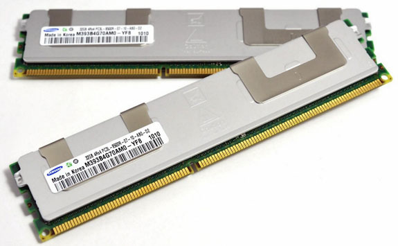 Samsung 32GB kapasiteli DDR3 bellek modülünü örneklendirmeye başladı