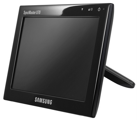 Samsung'dan 7 inç ekranlı LCD monitör; SyncMaster U70