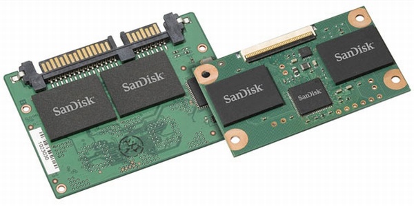 SanDisk netbook'lara özel yeni SSD'lerinin satışına başlıyor